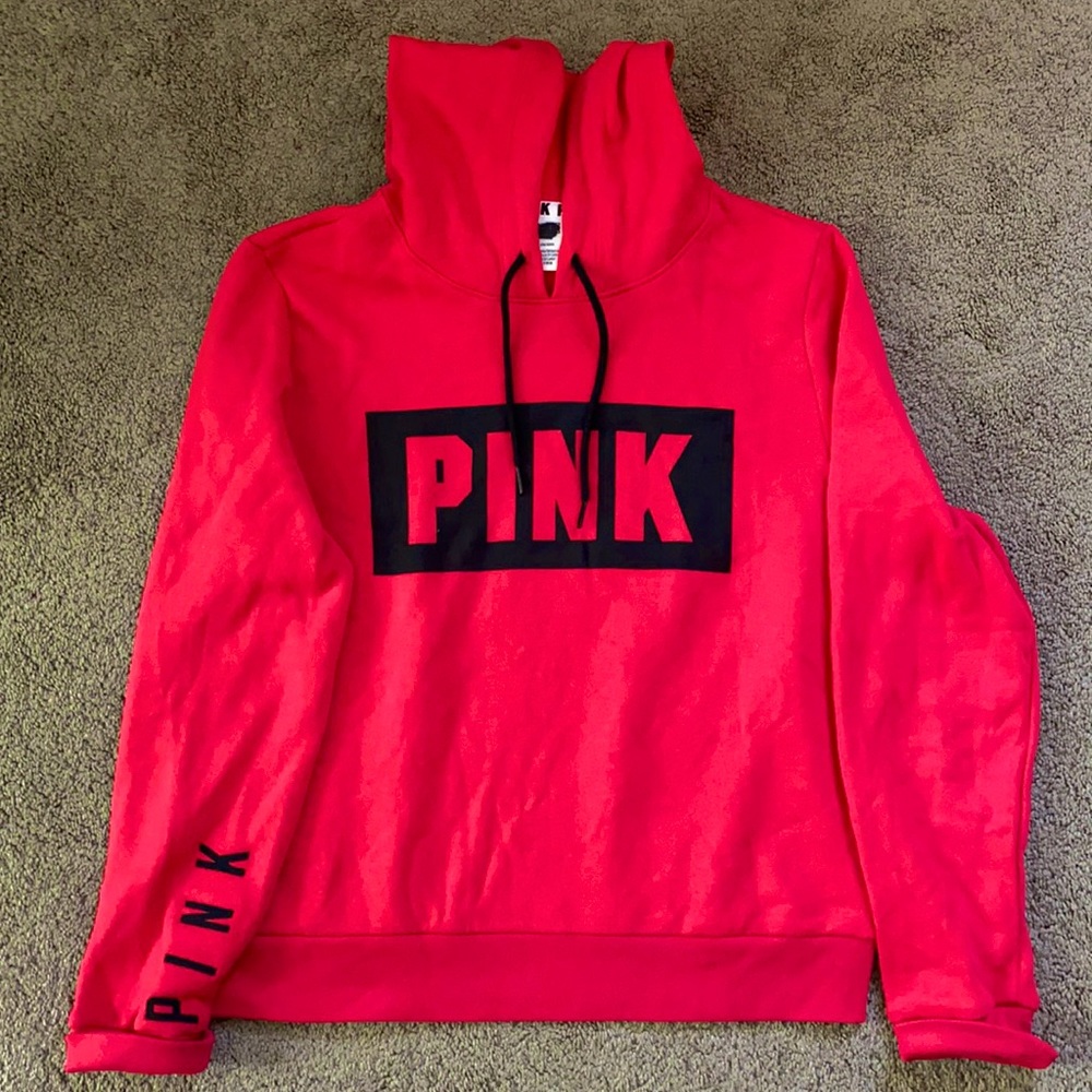 Women’s Red Pink Hoodie